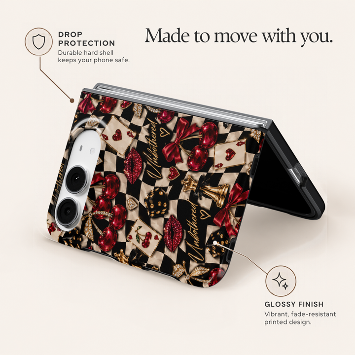 Cherry Checkmate – iPhone Duo Case