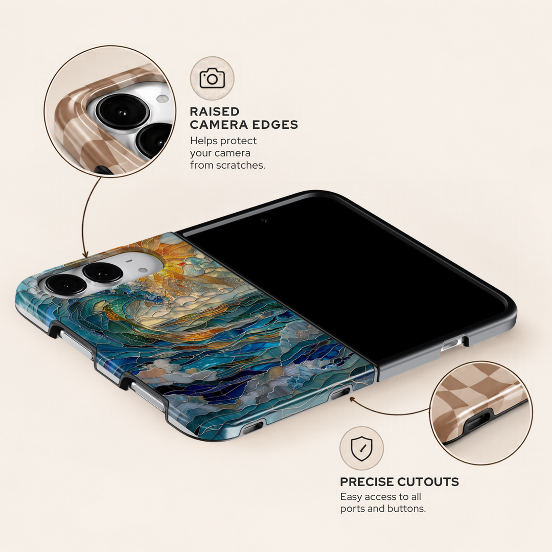 Golden Tide – iPhone Duo Case