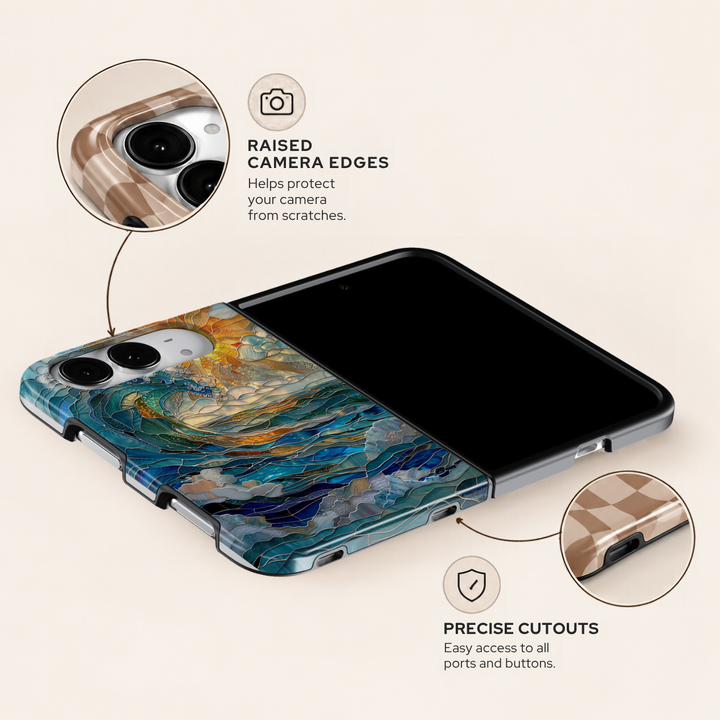 Golden Tide – iPhone Duo Case