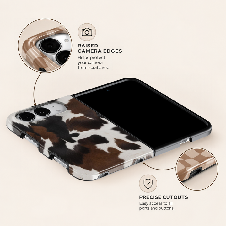 Western Cowhide – iPhone Duo Case