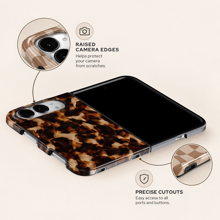 Amber Tortoise – iPhone Duo Case