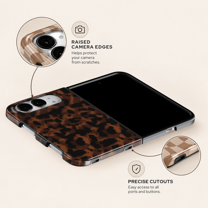 Espresso Tortoise – iPhone Duo Case