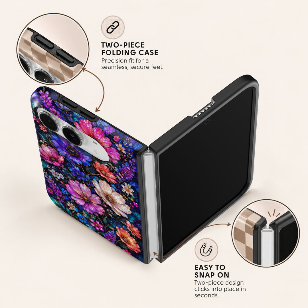 Midnight Bloom – iPhone Duo Case
