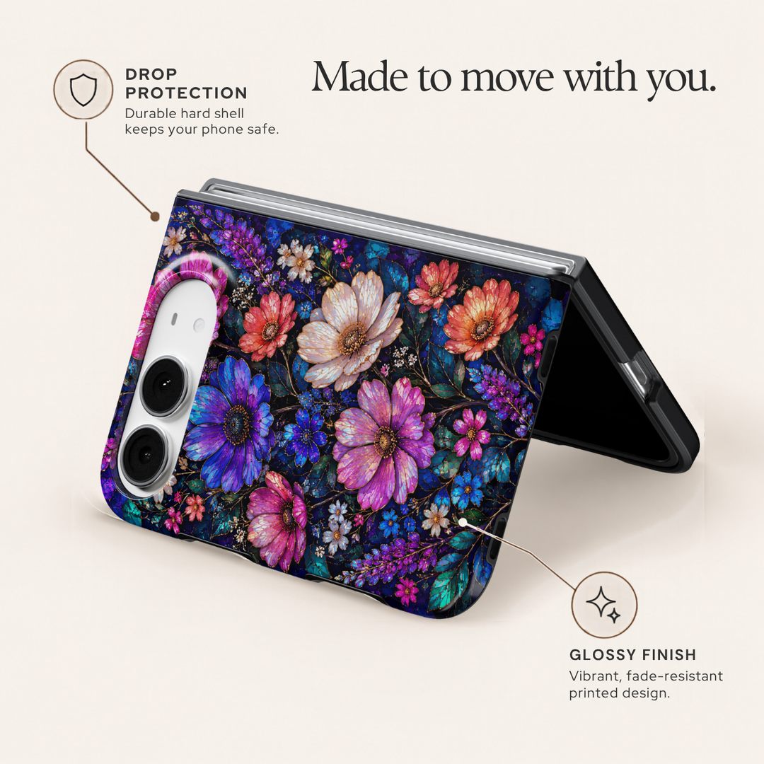 Midnight Bloom – iPhone Duo Case
