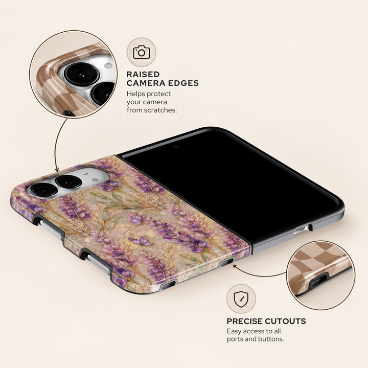 Lavender Meadow – iPhone Duo Case