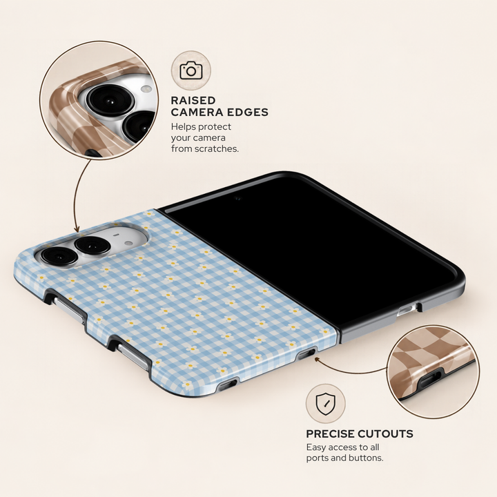 Daisy Gingham – iPhone Duo Case