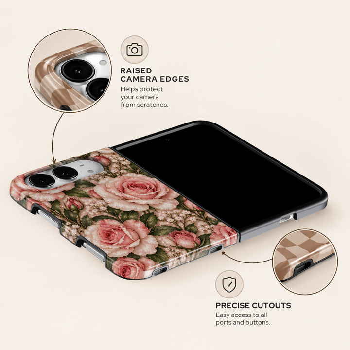 Blushing Rose – iPhone Duo Case