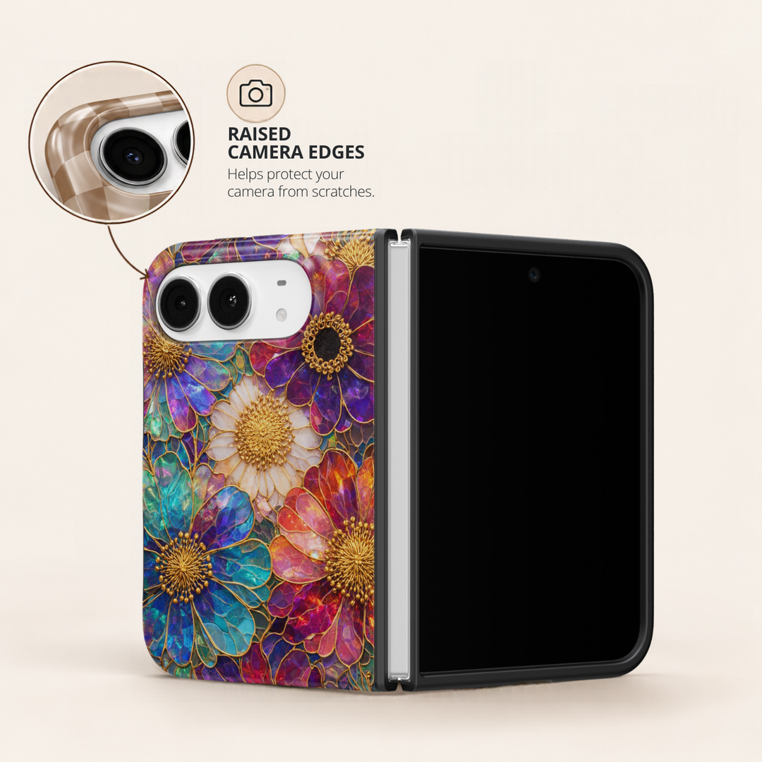 Prismatic Bloom – iPhone Duo Case