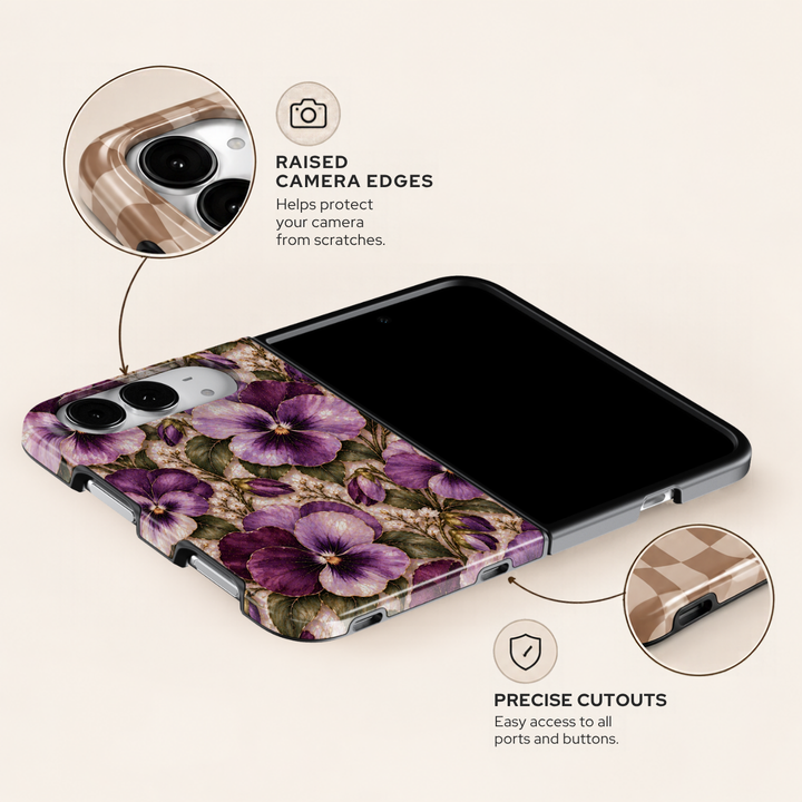 February Violet – iPhone Duo Case