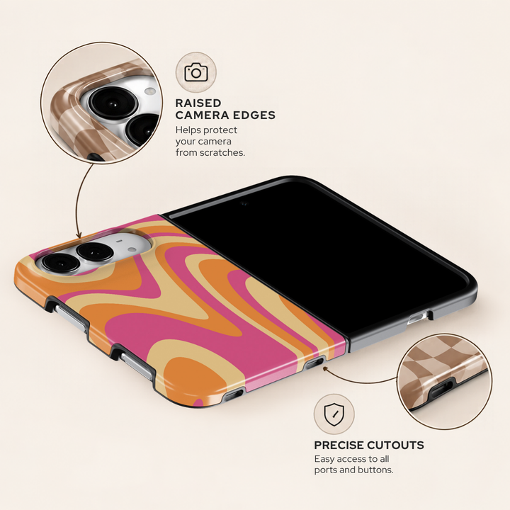 Sunset Swirl – iPhone Duo Case
