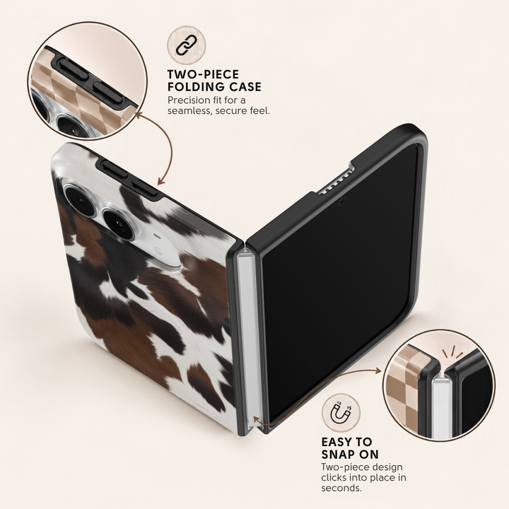 Western Cowhide – iPhone Duo Case