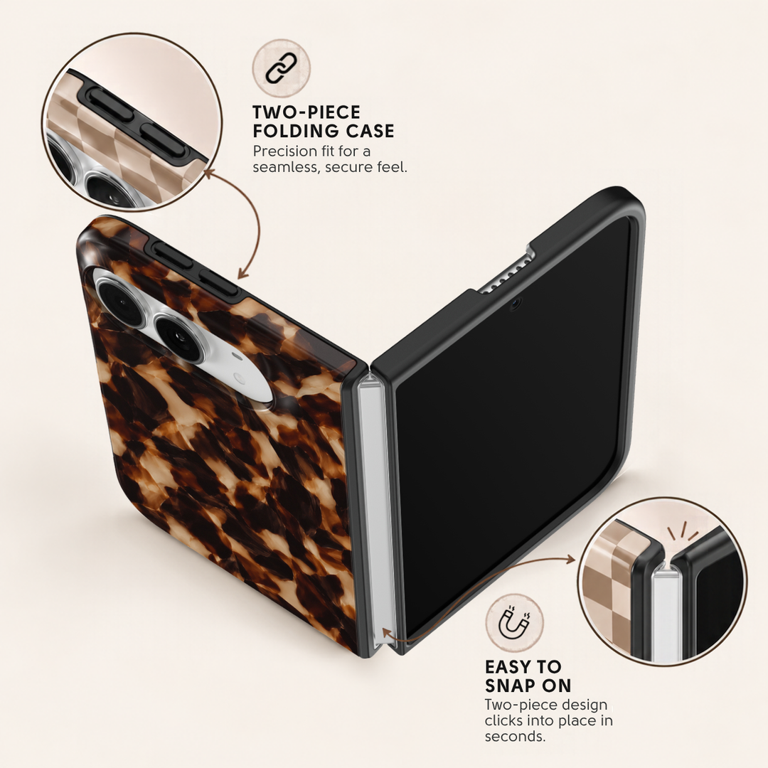 Amber Tortoise – iPhone Duo Case