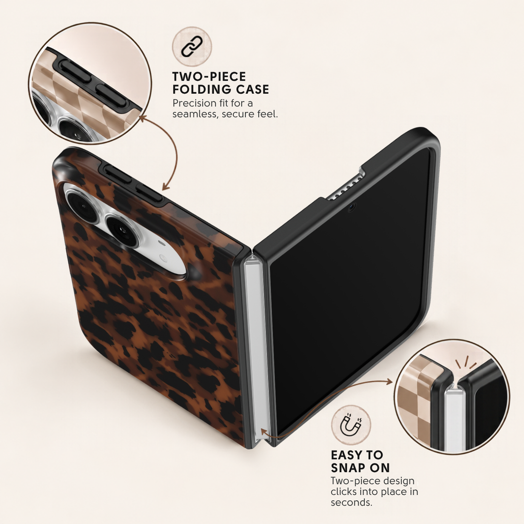 Espresso Tortoise – iPhone Duo Case