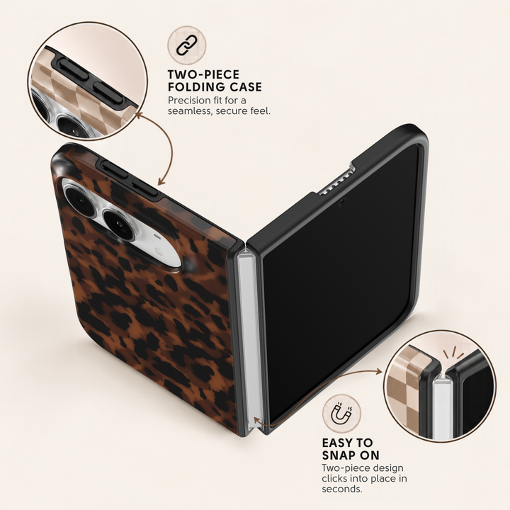 Espresso Tortoise – iPhone Duo Case