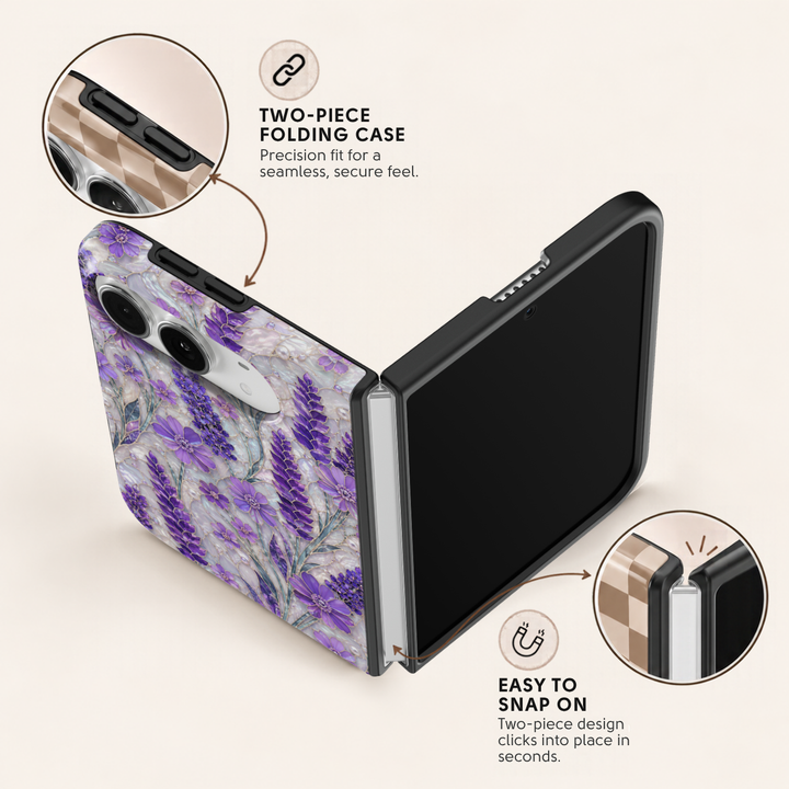 Lavender Whispers – iPhone Duo Case