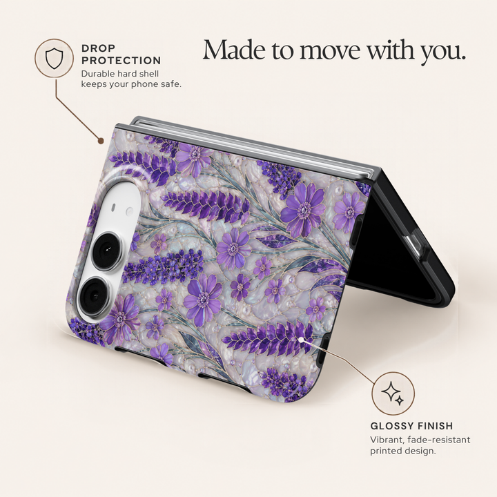 Lavender Whispers – iPhone Duo Case