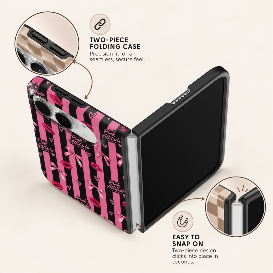 Pink Attitude – iPhone Duo Case