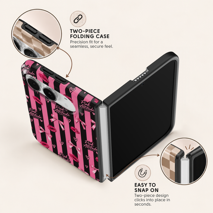 Pink Attitude – iPhone Duo Case