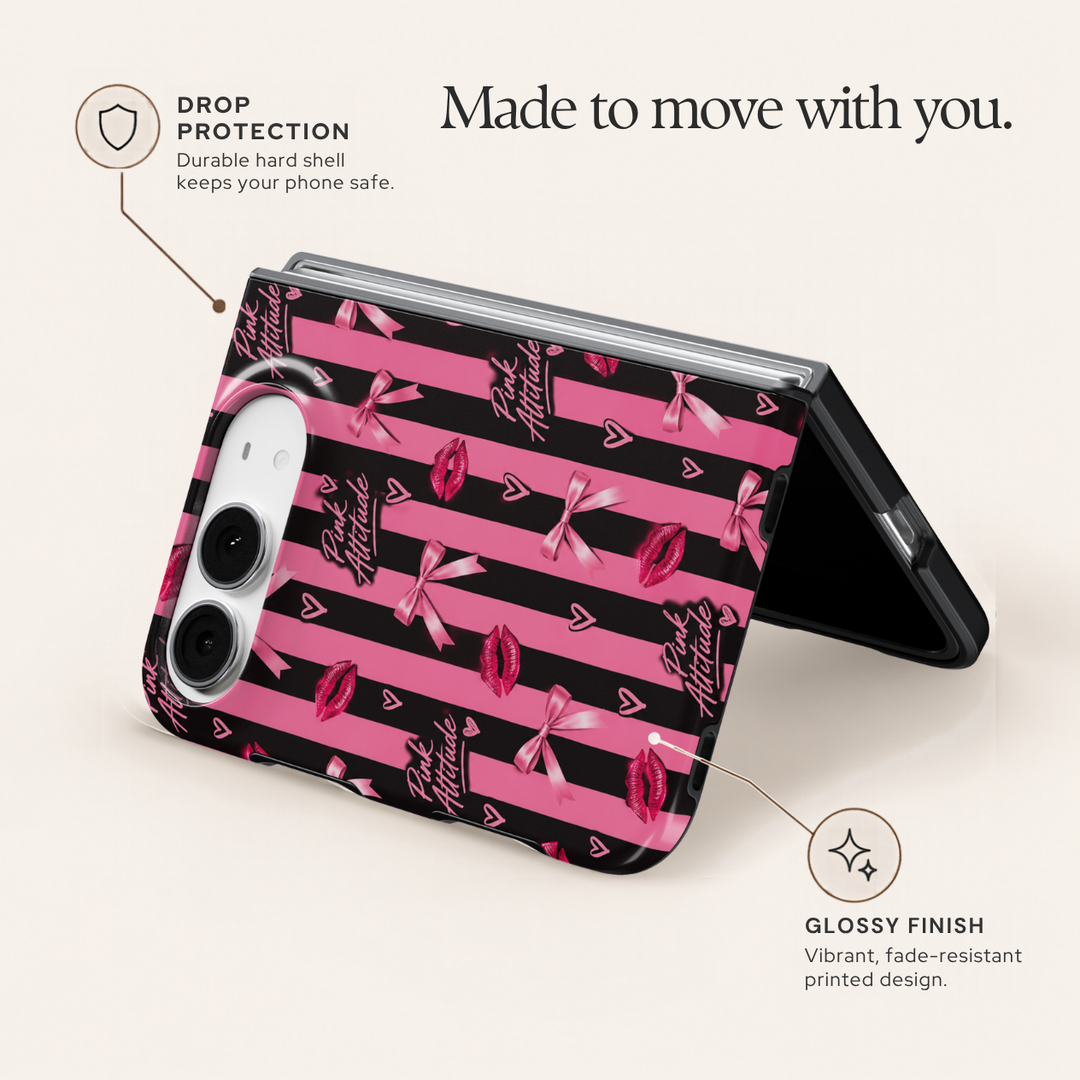 Pink Attitude – iPhone Duo Case