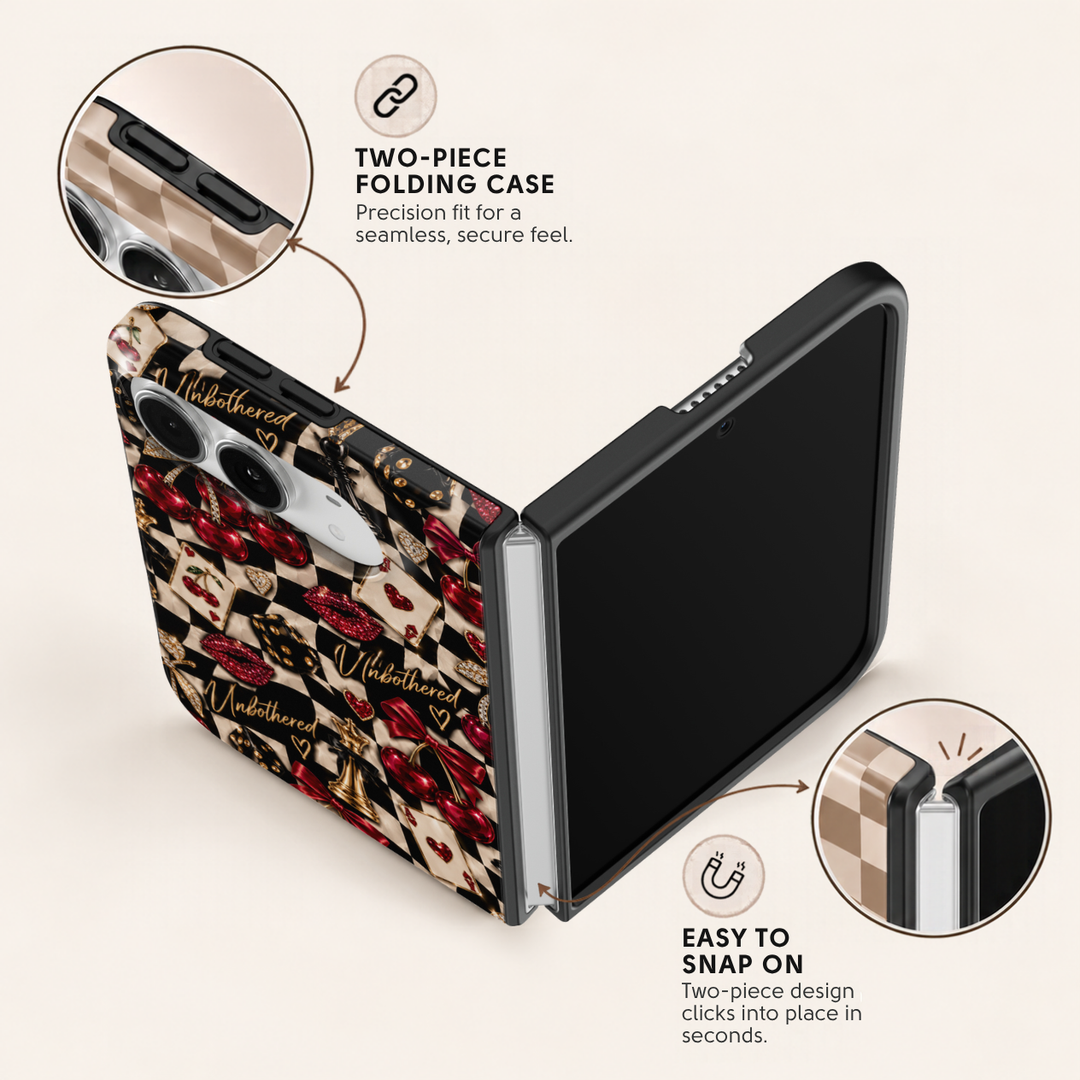 Cherry Checkmate – iPhone Duo Case