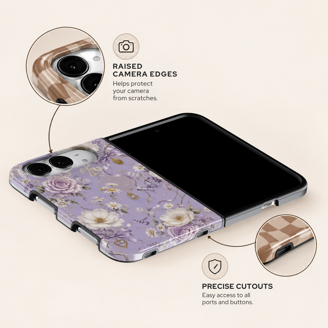 Lavender Daydream – iPhone Duo Case