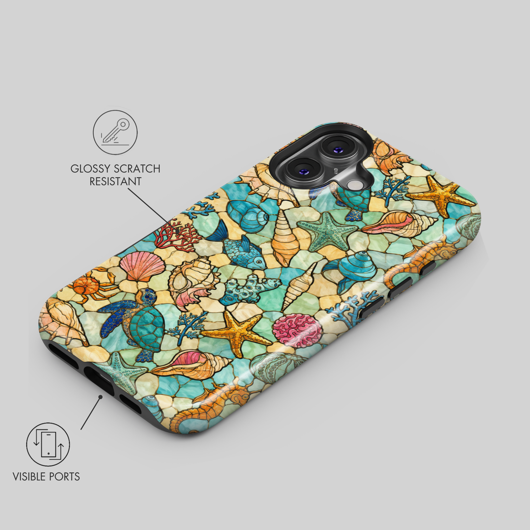 Funda iPhone Clear Glitter - Stardust 