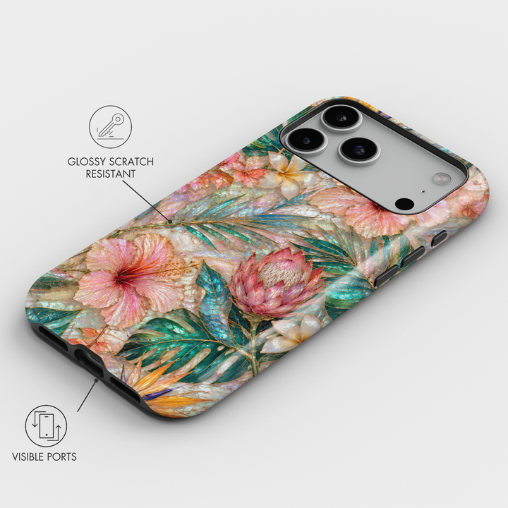 Funda iPhone Clear Glitter - Stardust 