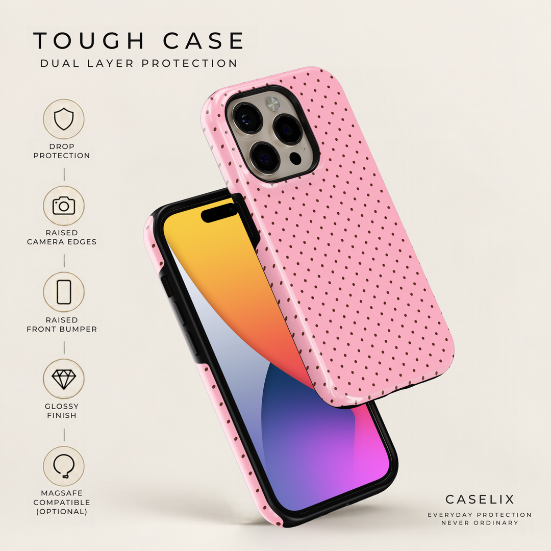 Pink Espresso Dots