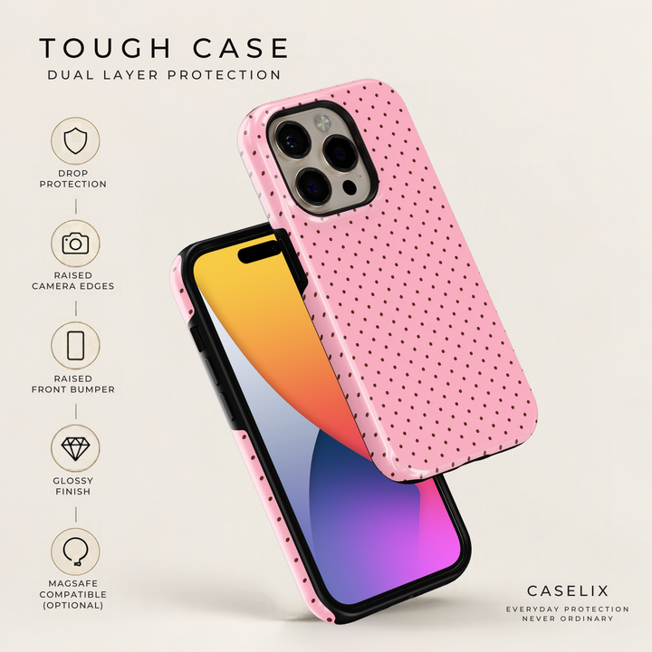 Pink Espresso Dots