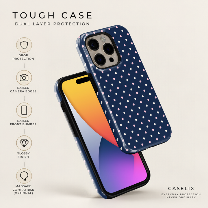 Funda iPhone Clear Glitter - Stardust 