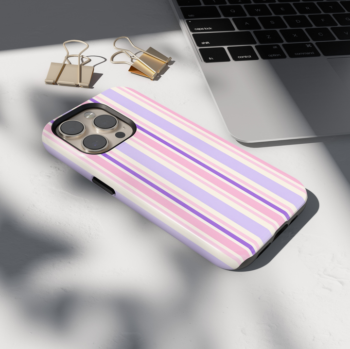 Lavender Blush Stripe