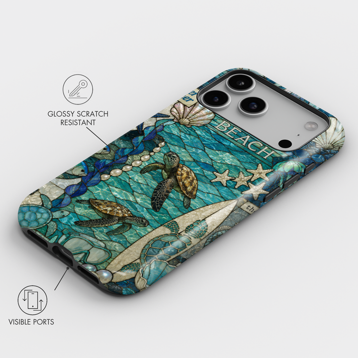 Funda iPhone Clear Glitter - Stardust 