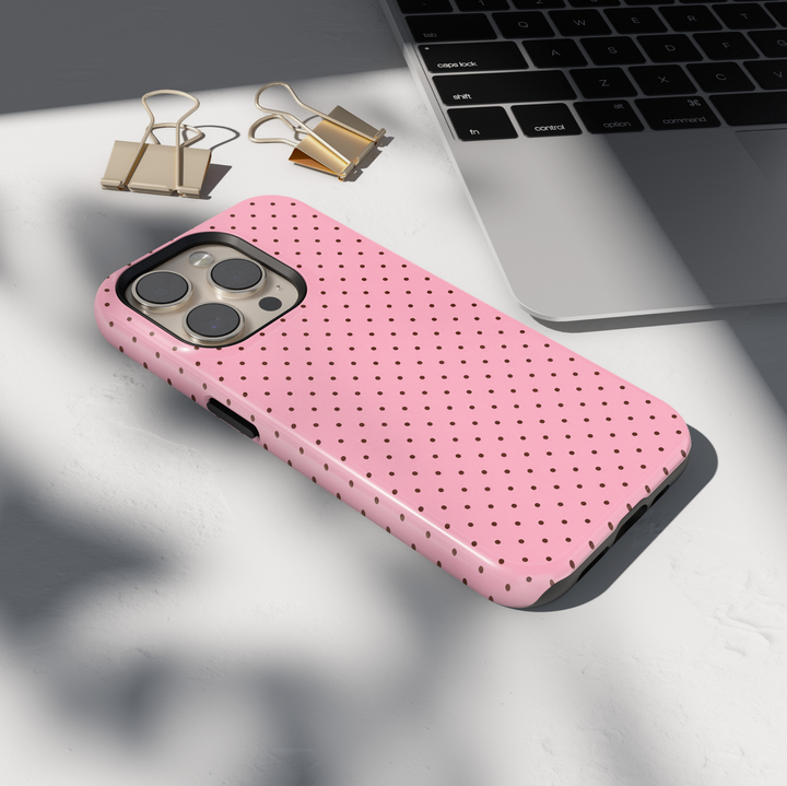 Pink Espresso Dots