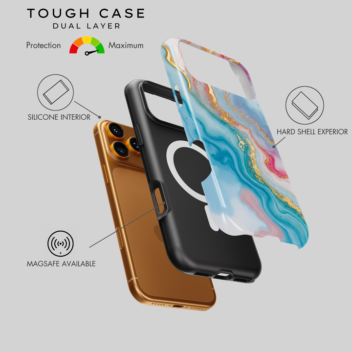 Funda iPhone Clear Glitter - Stardust 