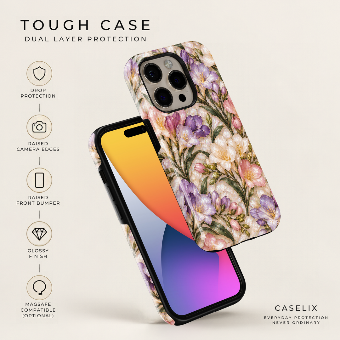 Funda iPhone Clear Glitter - Stardust 