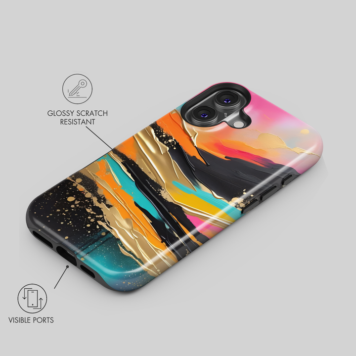 Funda iPhone Clear Glitter - Stardust 