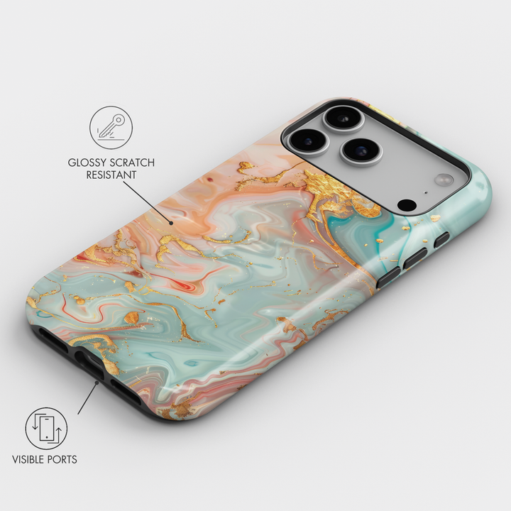 Funda iPhone Clear Glitter - Stardust 