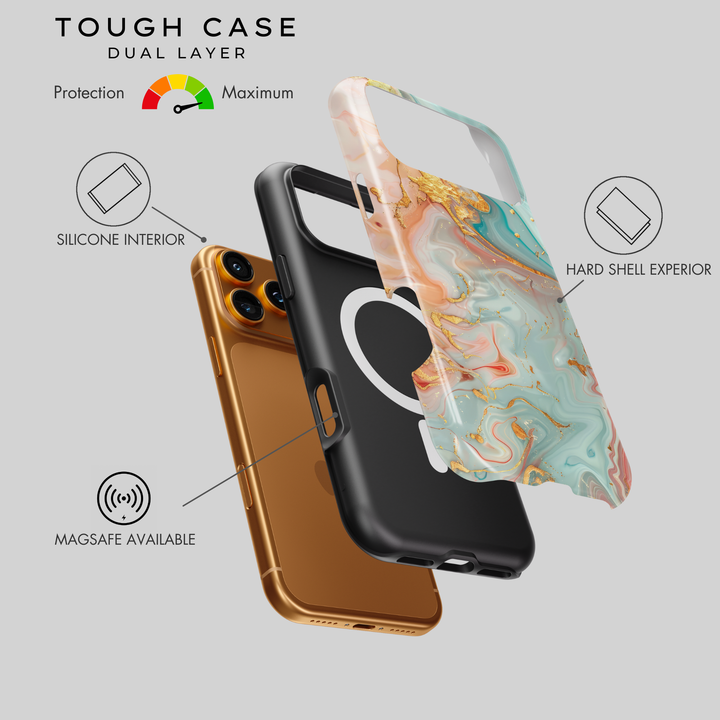 Funda iPhone Clear Glitter - Stardust 