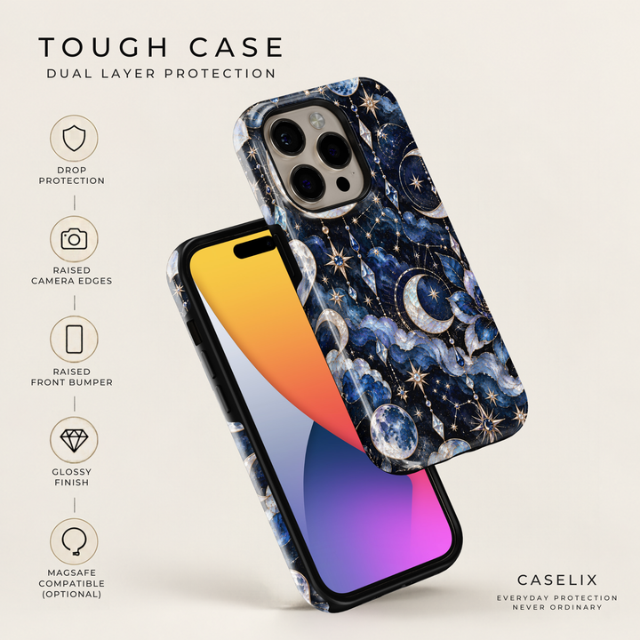 Funda iPhone Clear Glitter - Stardust 