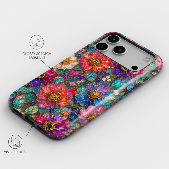 Radiant Petal Mosaic