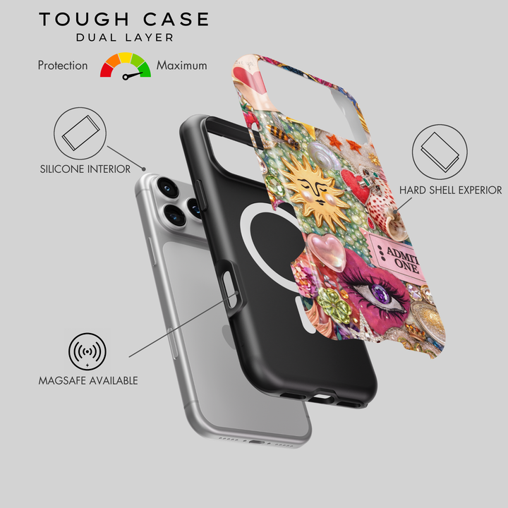 Funda iPhone Clear Glitter - Stardust 