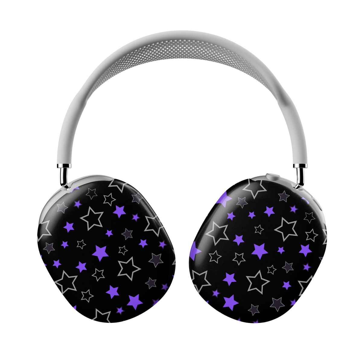 Girly AirPods Max cover with cosmic pattern, cute aesthetic AirPods Max skin, protective case for Apple AirPods Max headphones