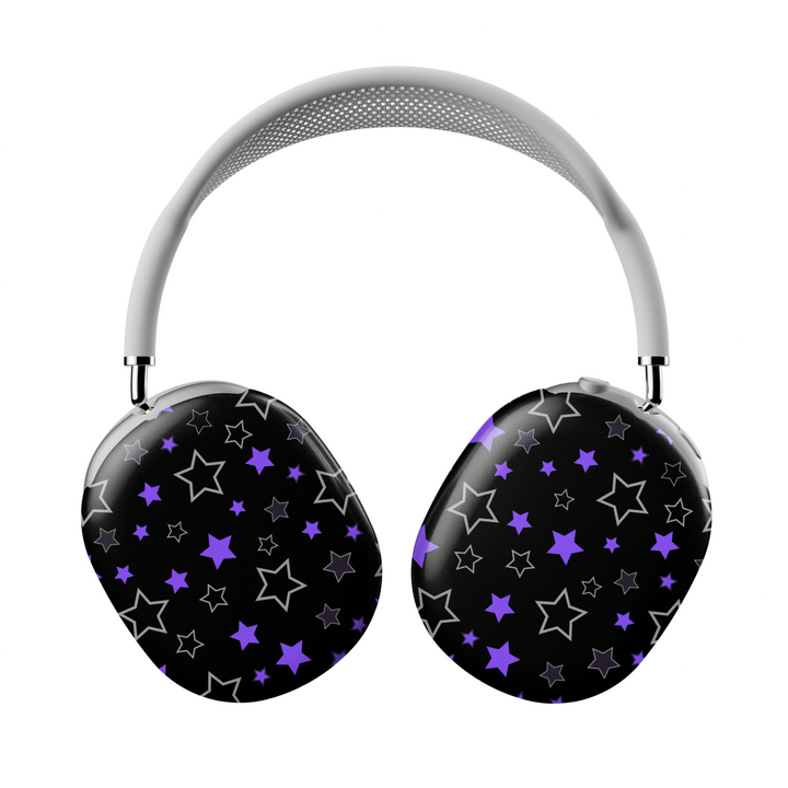 Girly AirPods Max cover with cosmic pattern, cute aesthetic AirPods Max skin, protective case for Apple AirPods Max headphones