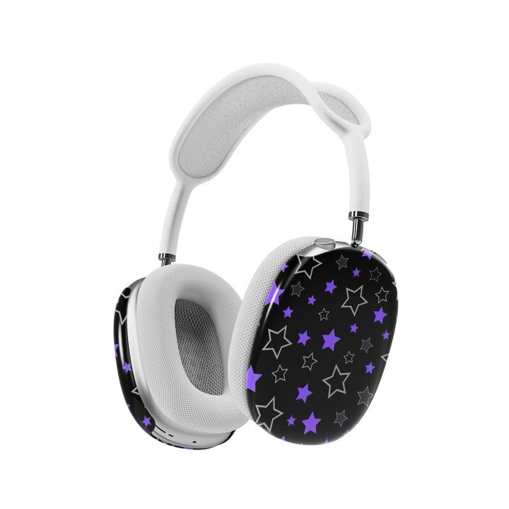 Girly AirPods Max cover with cosmic pattern, cute aesthetic AirPods Max skin, protective case for Apple AirPods Max headphones