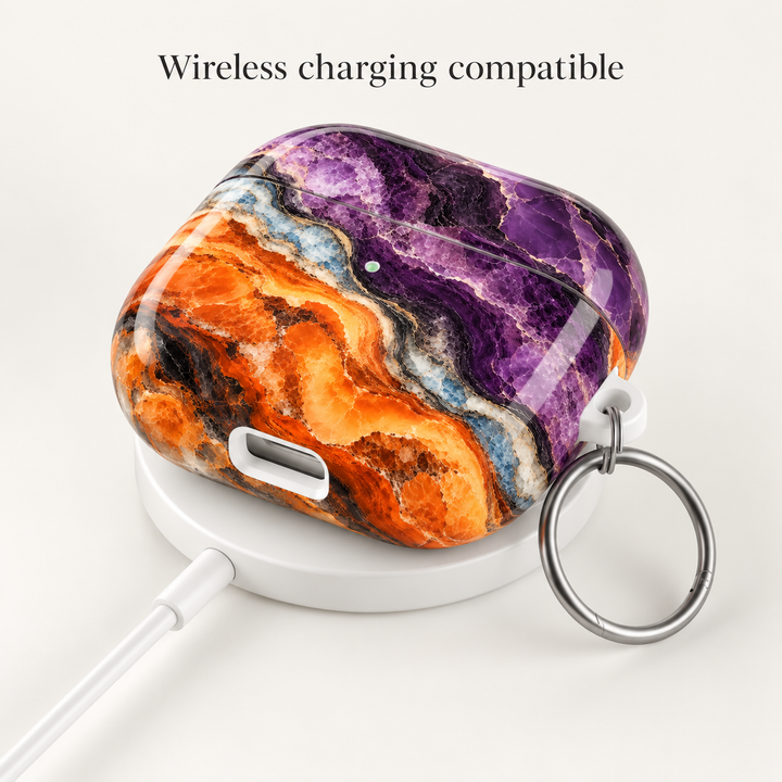 Amethyst Ember — AirPods Case