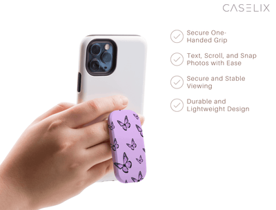 Butterfly Phone Grip Holder - CASELIX
