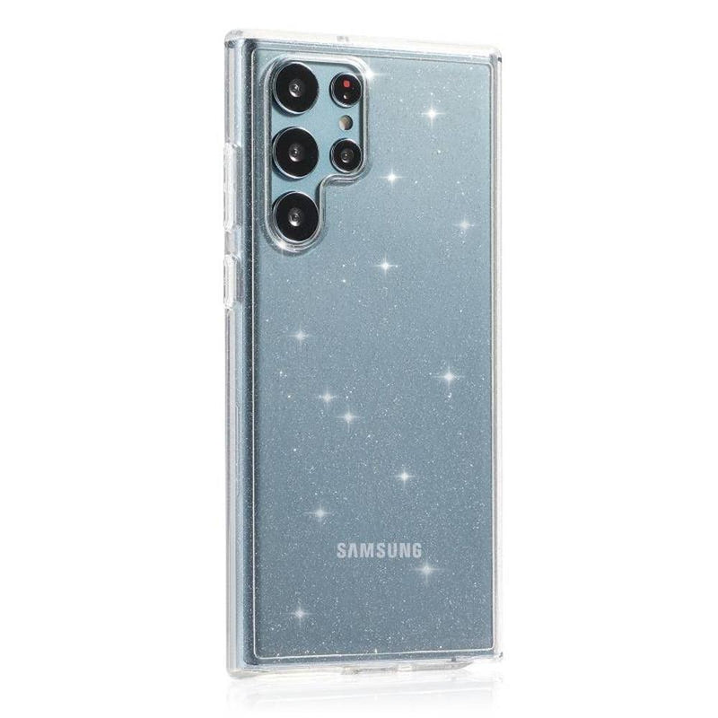 Samsung Galaxy Case Clear Glitter - Armor - CASELIX