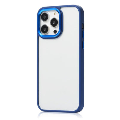 iPhone Clear Case Metallic - Space Blue - CASELIX
