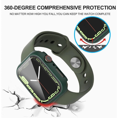 Apple Watch Screen Protector Case - Green - CASELIX