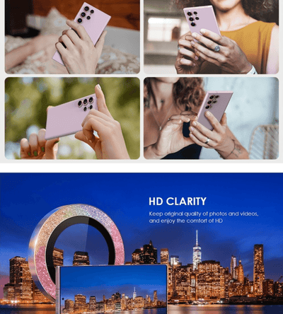 Galaxy Camera lens protector - Colorful Glitter - CASELIX